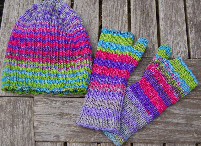 Spring Striped Hat