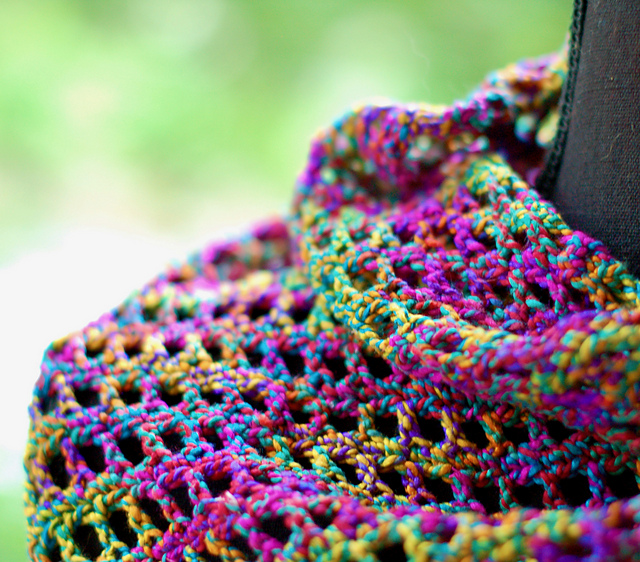 Rainbow Bandana Shawl