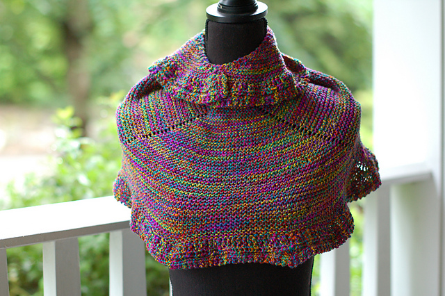 Rainbow Lane Shawl