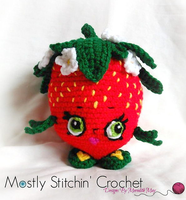 Shopkins Inspired Strawberry Kiss