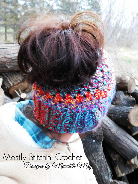 The Messy Pony Tail Hat