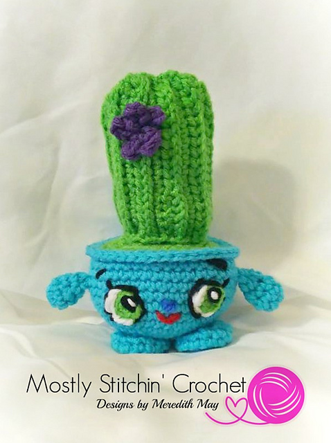 Shopkins Inspired Prickles the Cactus