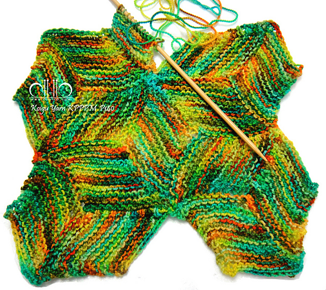 Ravelry may5rose's Koigu Cube Blanket