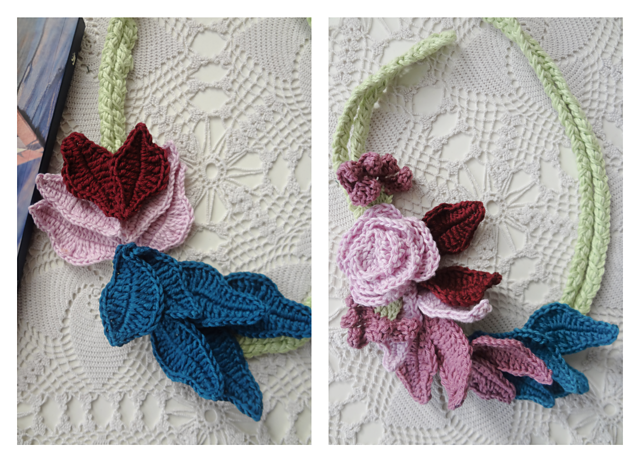 Lotus & Rose Necklace