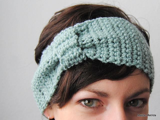 Bow Headwrap Earwarmer