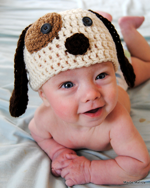 Baby and Child Puppy Hat
