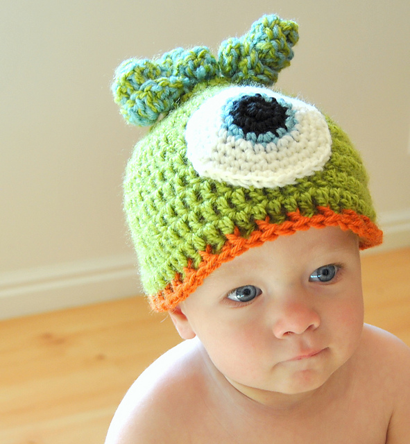 Little Monster Baby Beanie