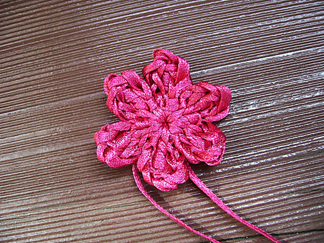 Satin Ribbon Flower