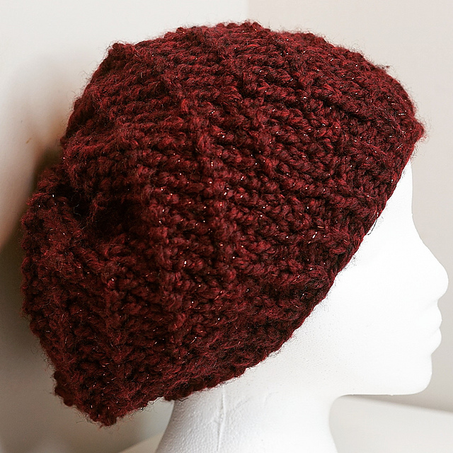 Adun spiral knit hat beanie