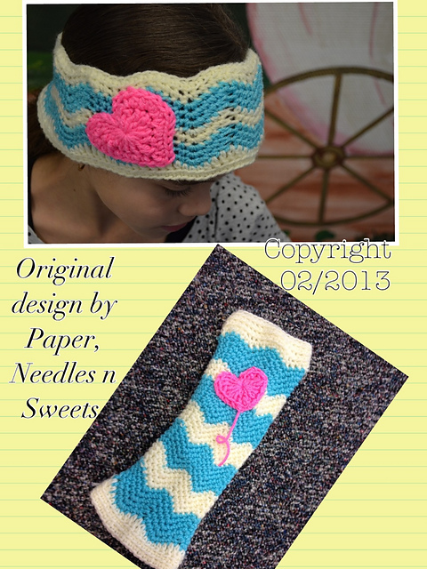 Nina's leg wamer and headband