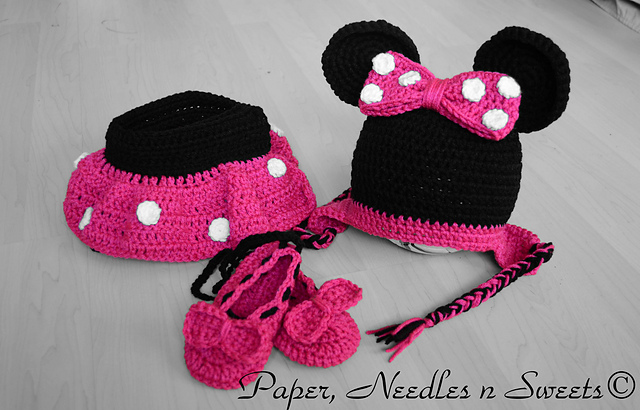 Mickey n Minnie crochet