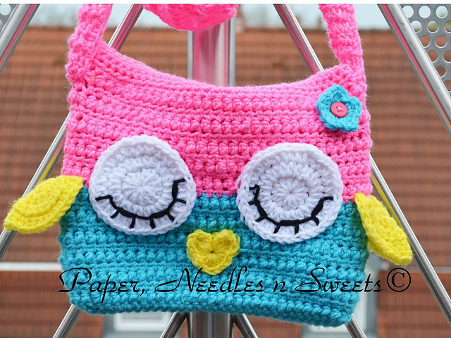 Sleepy owl bag