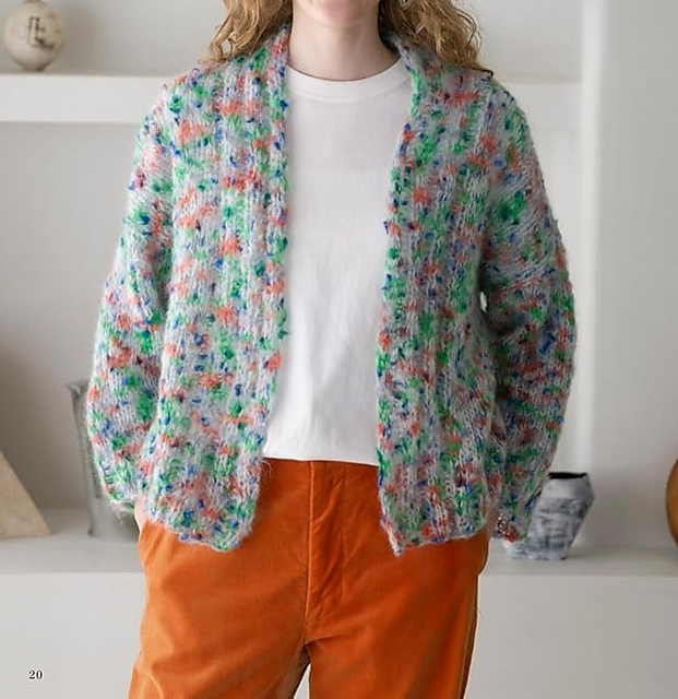 M Chunky Knit Cardigan