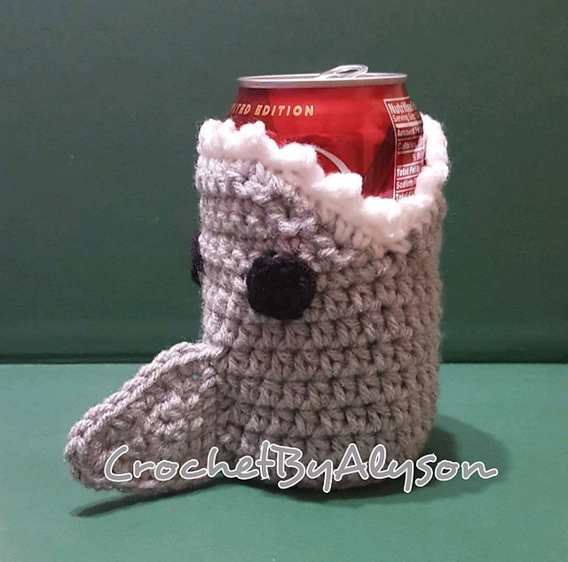 Shark Can Coozie