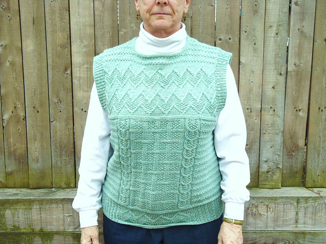 Seed Stitch Vest