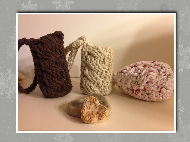Cabled Soap on a Rope