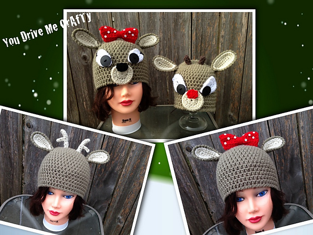 Reindeer Beanie