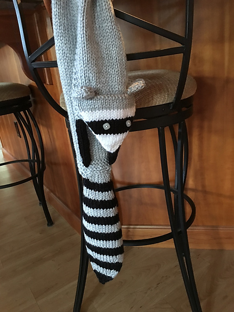 Racoon Scarf