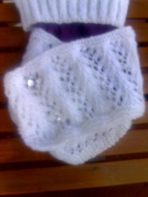 Lace Cowl - scaldacollo traforato