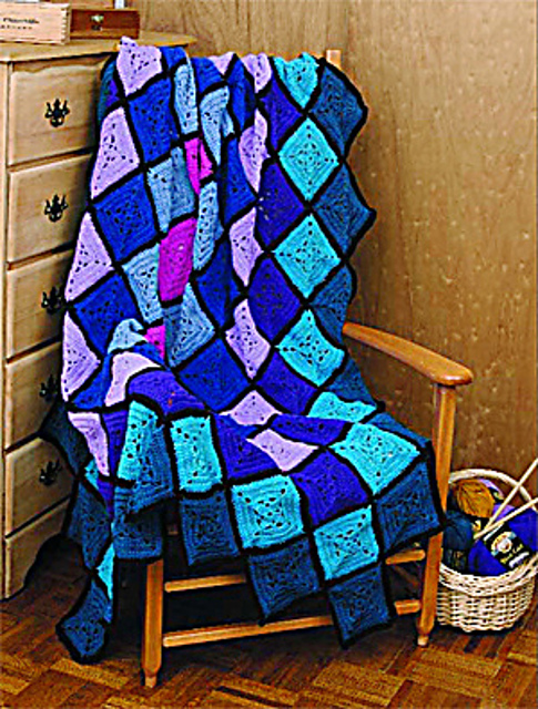 Harlequin Diamond Throw