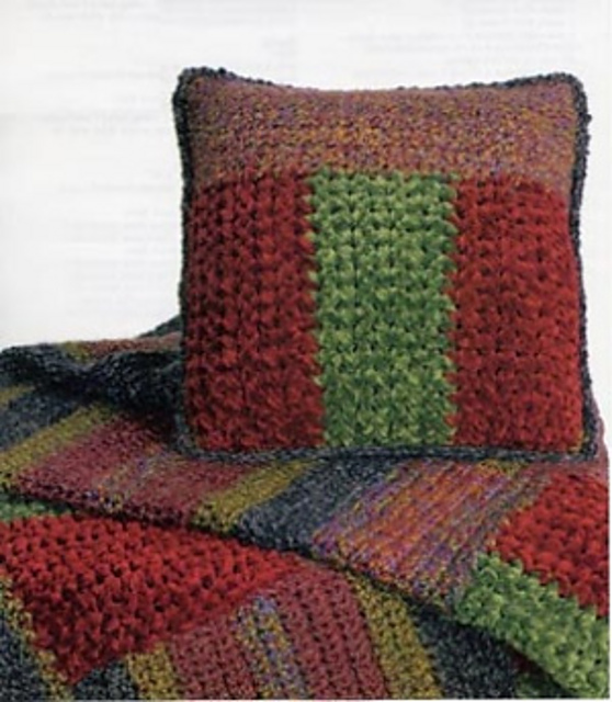 Striped Throw & Pillow (Throw)