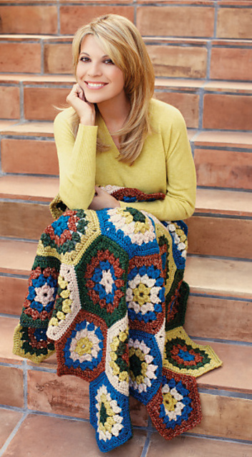 Hexagon Granny Afghan