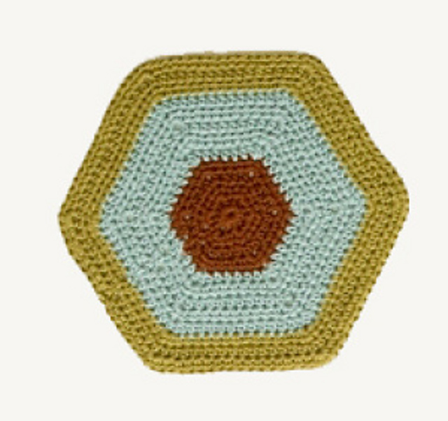 Hexagon Washcloth #80351AD