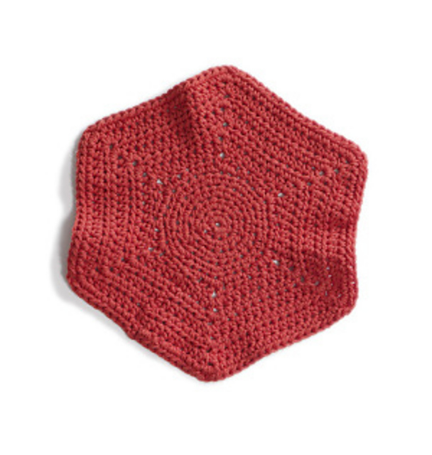 Venice Beach Hexagon Washcloth
