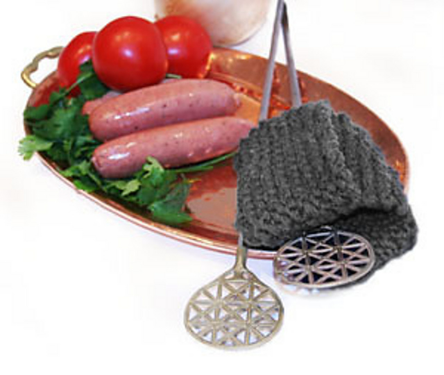 Pot Holder / Grill Mitt (knit)