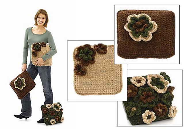 Pillow Trio with Flowers