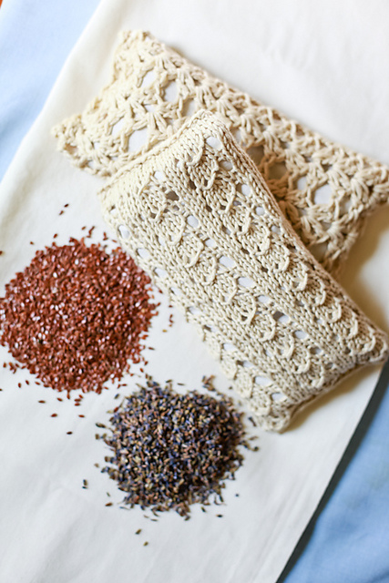 Aromatherapy Eye Pillow (crochet)