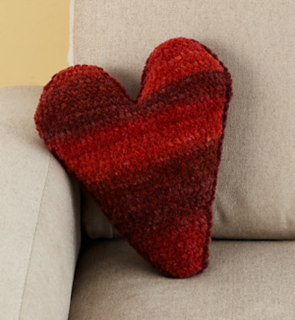 Heart-Shaped Pillow