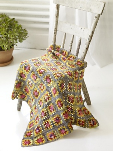 Candy Color Afghan