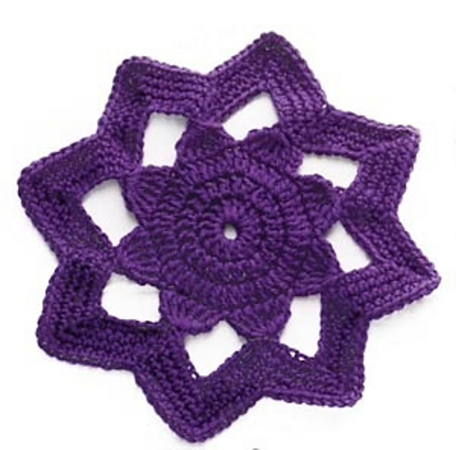 Crochet Motif I: Octagon Star