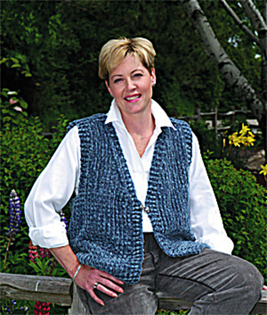 Divine Weekend Vest (knit)