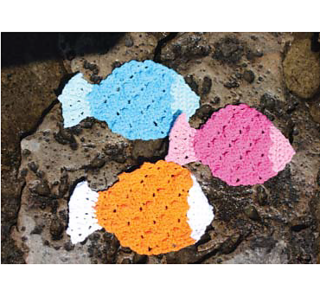 Tropical Fish Dishcloth