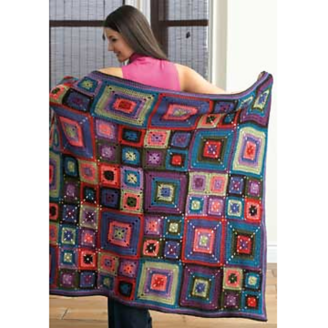 Bright Squares Blanket
