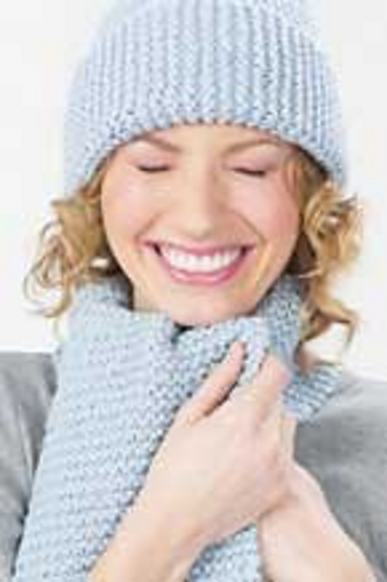 Garter Stitch Sideways Hat