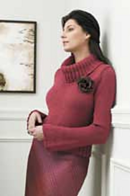 Cowl Neck Pullover with Bell Sleeves