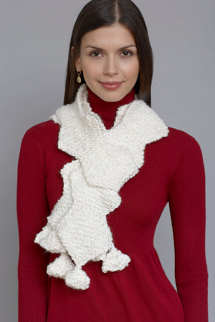 Holiday Zig Zag Scarf