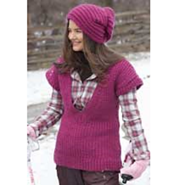 Rib Stitch Vest