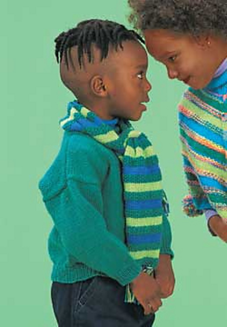 Easy Pullover & Scarf (Scarf)