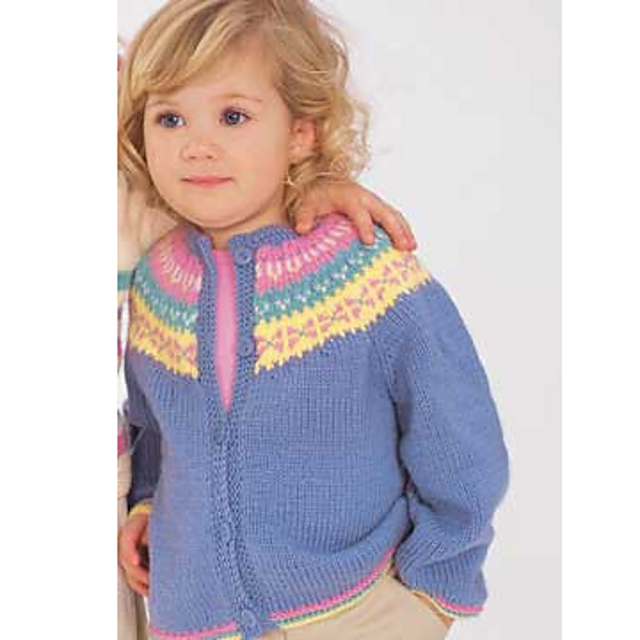 Fair Isle Classic Cardigan