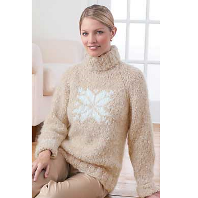 Divine Snowflake Sweater