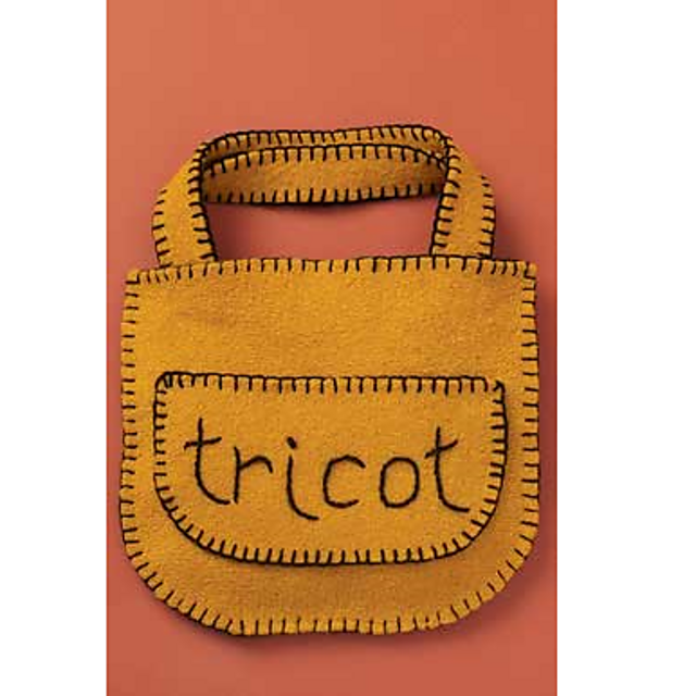 Felted "Tricot" Bag
