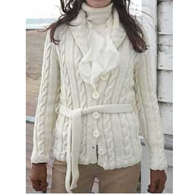 Cabled Cardigan (Veste à Torsades)