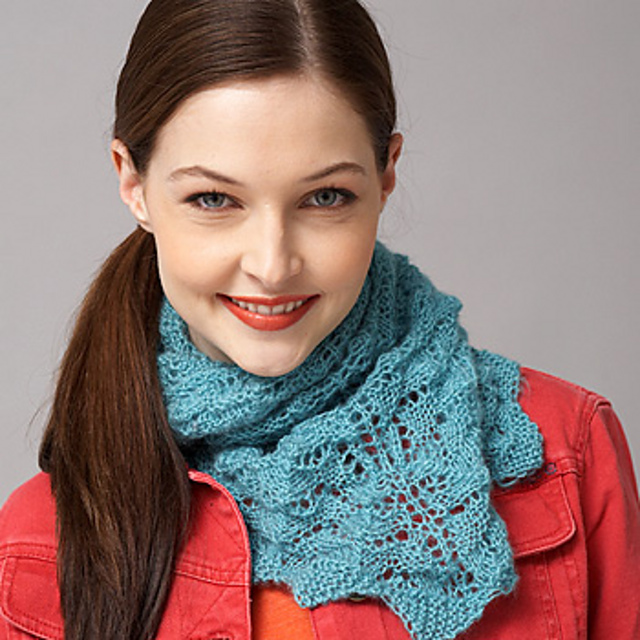 Chevron Lace Scarf