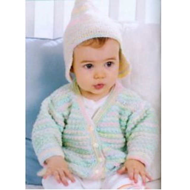 Cardigan and Cap Set (Cardigan)