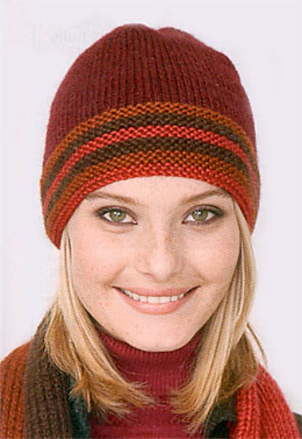 Striped Band Hat
