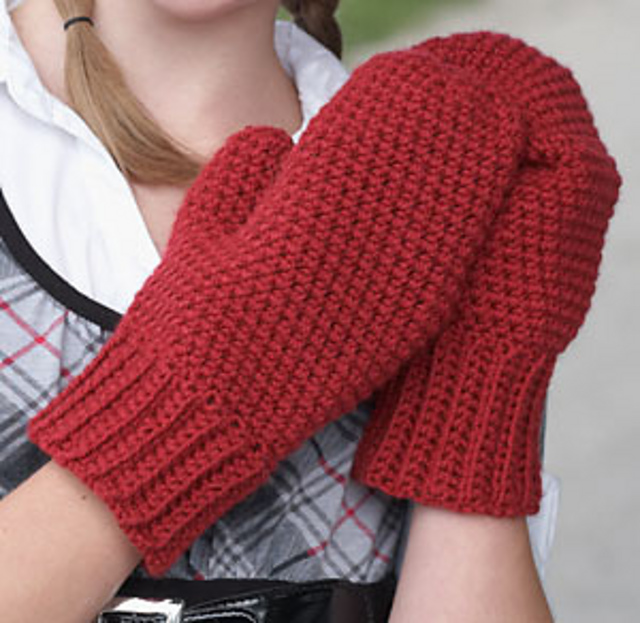 Newsboy Set: Mittens